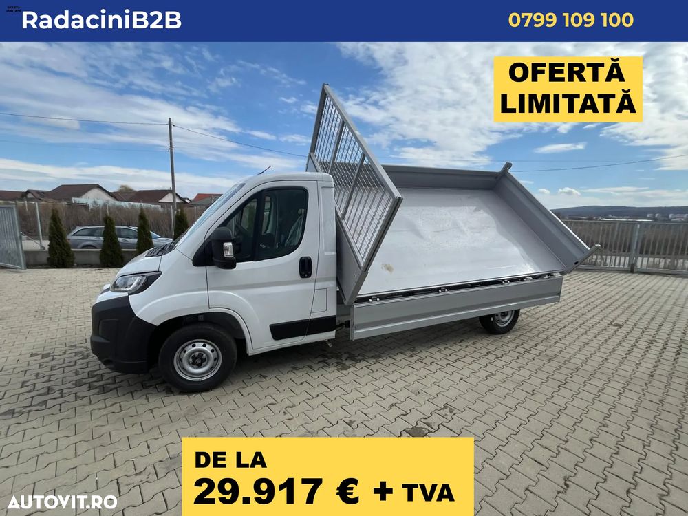 Citroën Jumper cu bena basculabila trilateral JPM omologata BA10 basculanta - 2