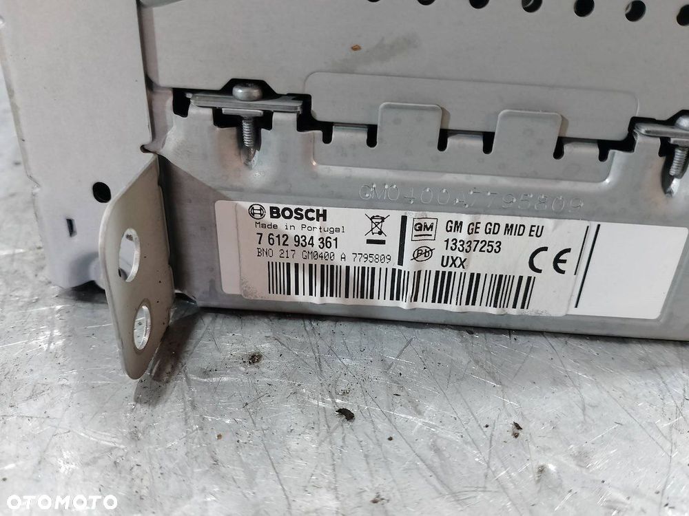 RADIO CD NAVI OPEL INSIGNIA 13337253  13223793  13273256 - 14