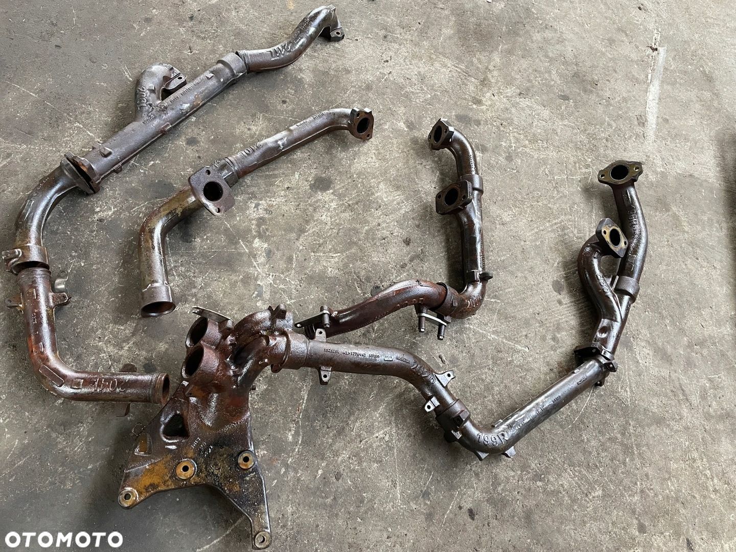 Kolektor Wydechowy Rura Wydech Scania R 730 V8 1906965 - 1