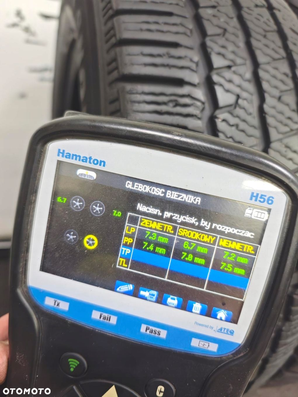 215/70r16c maxxis 2018 opony zimowe 6,5mm 51264 - 9