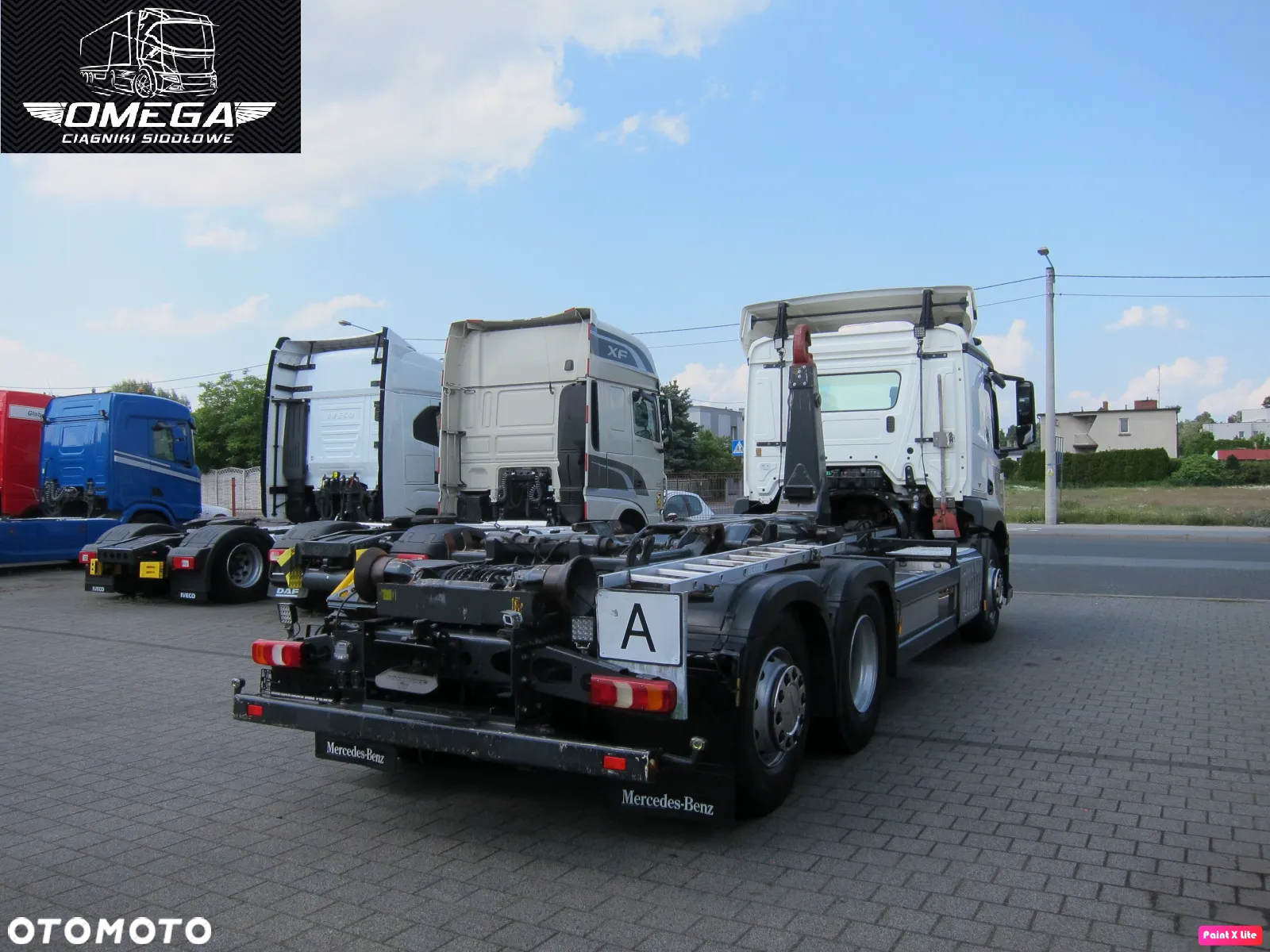 Mercedes-Benz ACTROS 6x2 // Oś skrętna // MEILLER // - 2