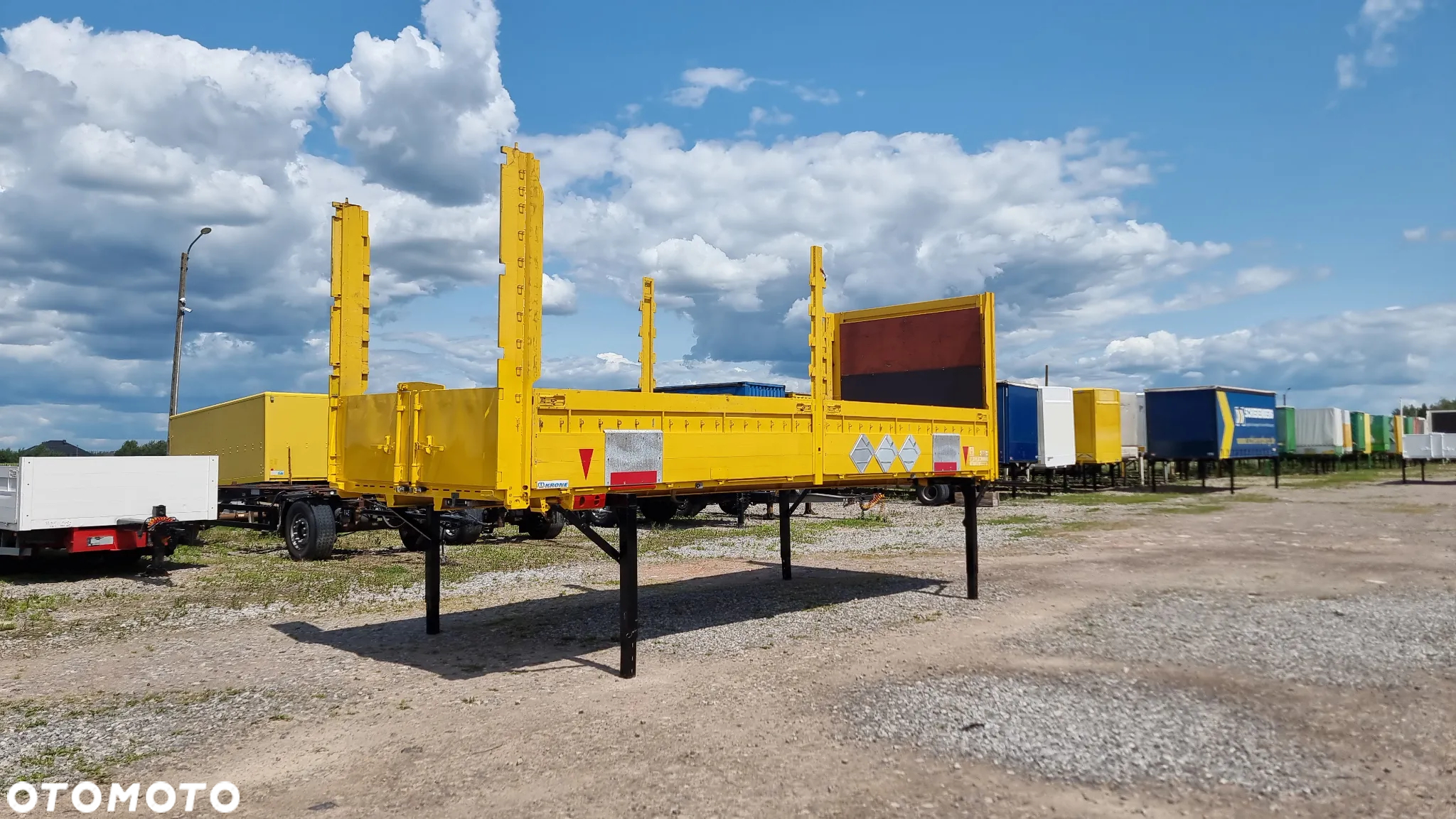 Krone 11.500zł netto KRONE 7.45m BDF ZABUDOWA BURTOWA ST.BDB MOŻLIWOŚĆ TRANSPORTU - 4