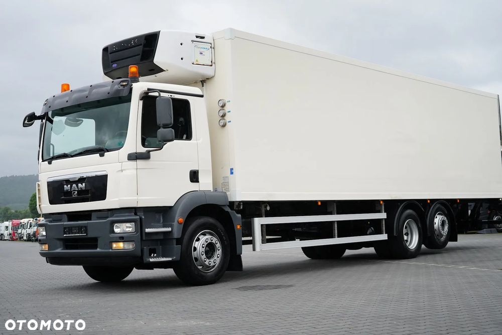 MAN TGM / 26.340 / EURO 5 / CHŁODNIA + WINDA / 24 PALETY / OŚ SKRĘTNA - 30