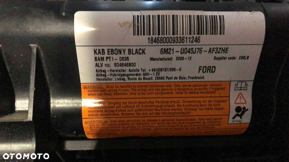 poduszka powietrzna kierowcy ford s-max mk1 - 3
