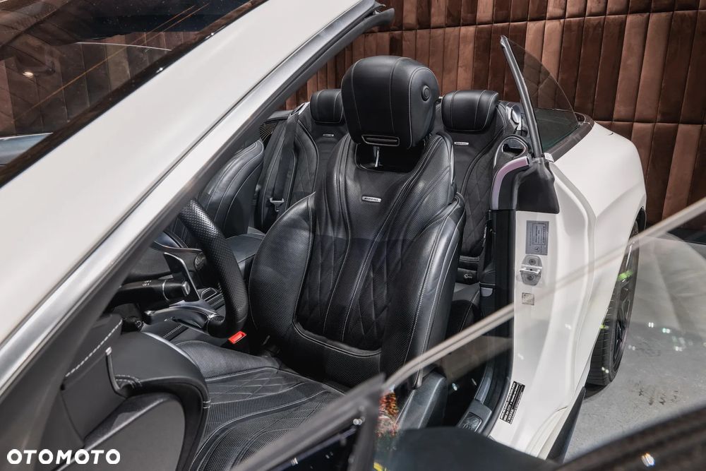 Mercedes-Benz Klasa S AMG 63 4-Matic+ Kabriolet - 7