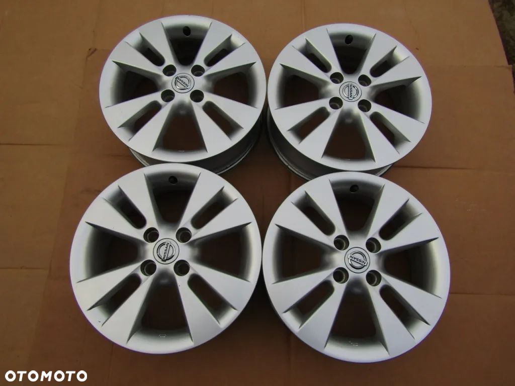 4x Felgi 15 Nissan Note Micra K12 K13 5,5j 4x100 ET45 / Oryginał - 1