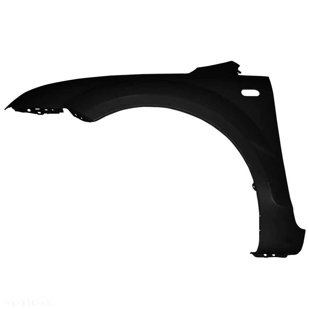 BLU Błotnik Ford FOCUS MK2 II przedlift F3 JAYC lewy przód czarny 2004-2008 PantherSchwarz - 2