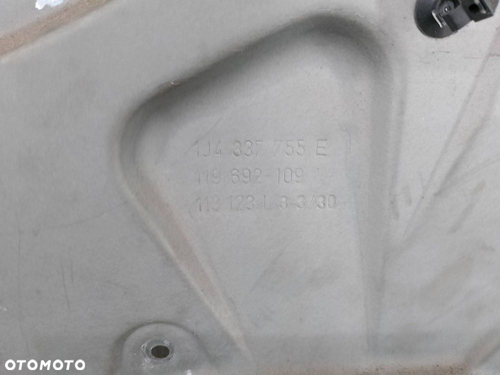 PODNOŚNIK SZYBY LEWY PRZÓD VW BORA 1J4837755E  1J4837461F  1J1959801C - 6