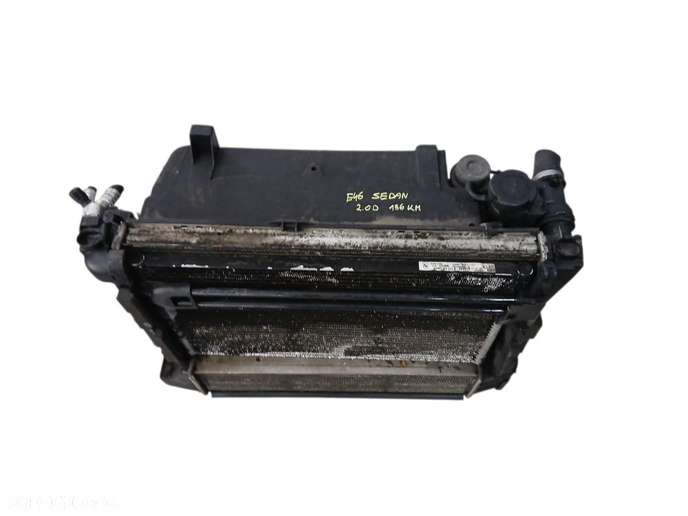 KOMPLET CHŁODNIC BMW E46 2.0 D KOMPLET CHŁODNIC E46 2.0 D - 2