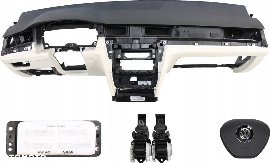 DESKA KONSOLA AIRBAG PASY VW PASSAT B8 2014