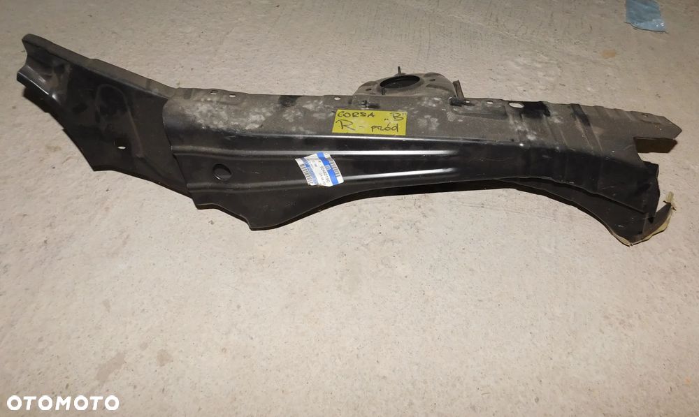 podłużnica prawa przód fartuch kielich OPEL CORSA B COMBO A ORYGINAŁ - 1