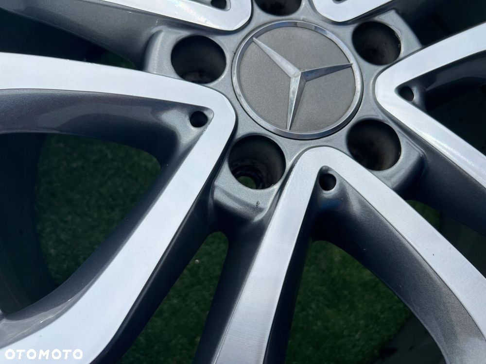 KOMPLET FELG FELGI ALU MERCEDES A205 447 VITO V C KLASA 17 ORYGINALNE - 10