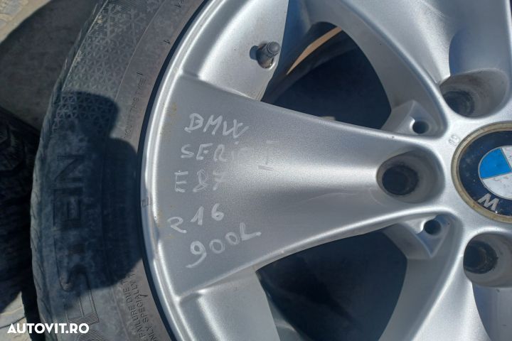 Jante aliaj cu anvelope 16 - set 205/55 R16 BMW Seria 1 E87 [2004 - 2 - 3