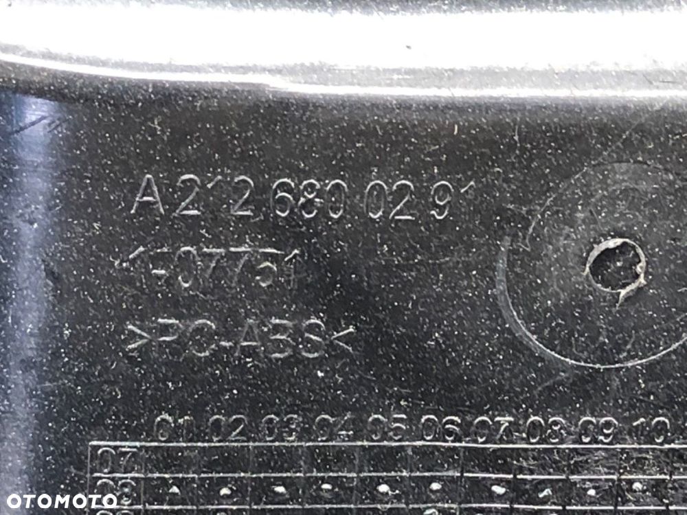 SCHOWEK PASAŻERA  MERCEDES-BENZ KLASA E T-Model (S212) 2009 - 2016 E 200 CDI / BlueTEC (212.205, - 8