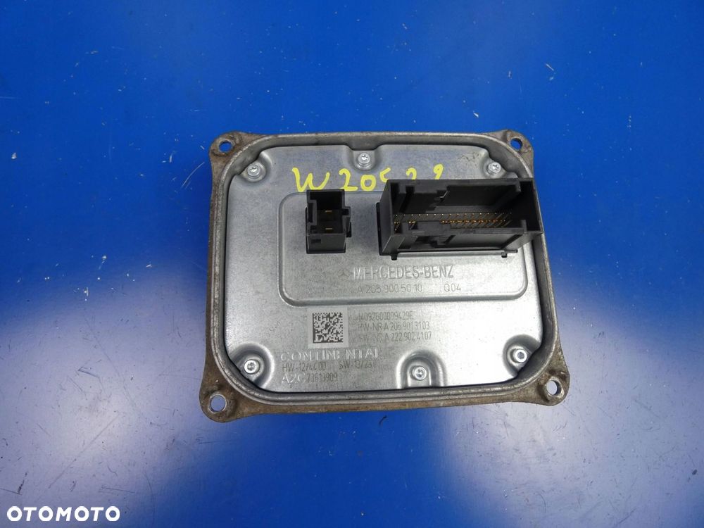 MERCEDES C KLASA W205 GLC W253 MODUŁ STEROWNIK PRZETWORNICA LAMPY XENON - 1
