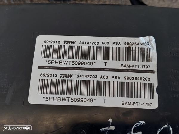 Airbag Banco Dto Citroen C3 Ii (Sc_) - 5