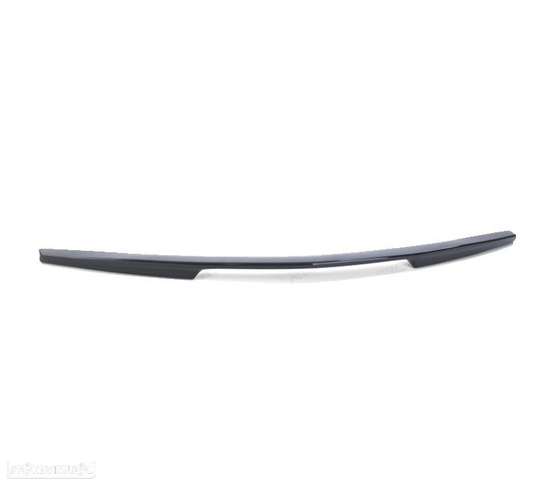 AILERON SPOILER TRASEIRO MERCEDES C207 COUPE CABRIO 09- LOOK AMG PRETO BRILHANTE - 3