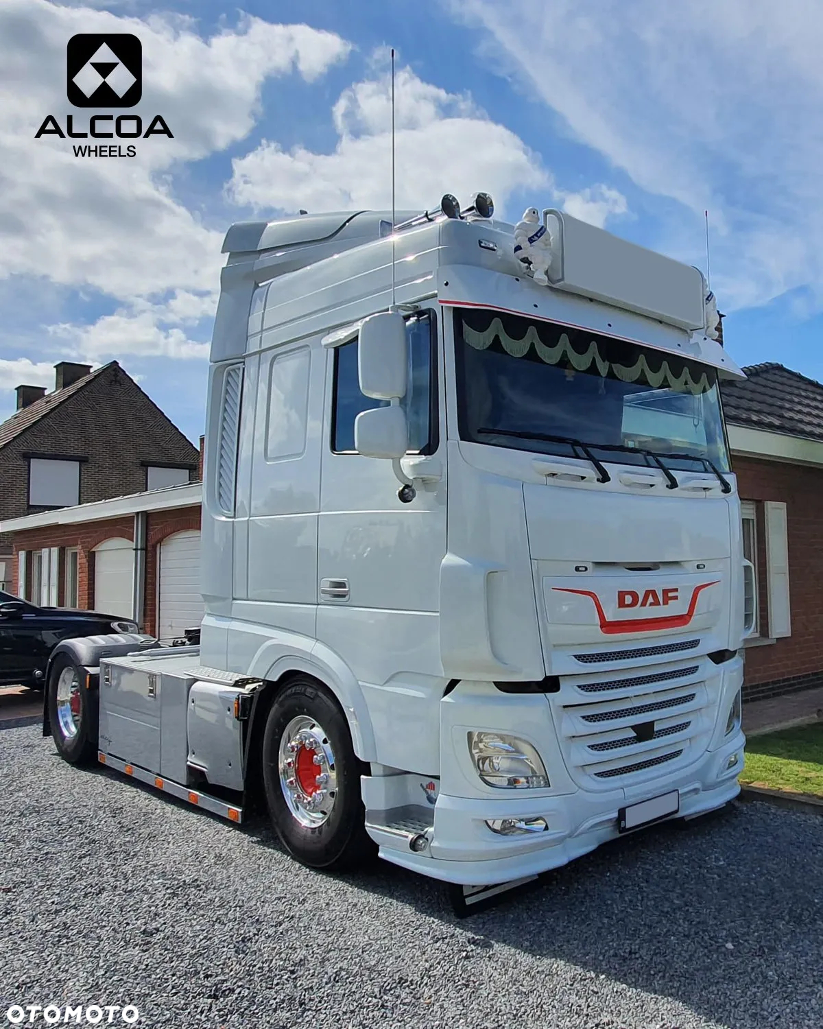 Felga ALCOA do DAF / 22,5 x 11,75 / ET 135 /Aluminiowe felgi / DB / NETTO-2.390,-PLN - 2