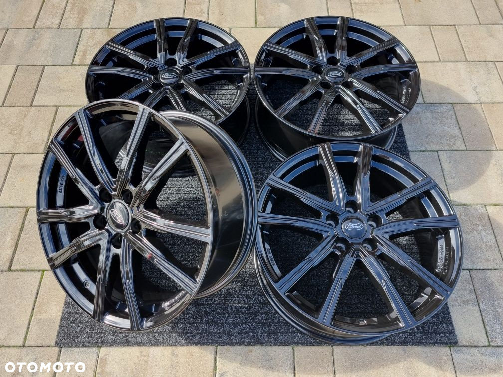 Ford 18 " Felgi Nowe 5x108 Focus Mondeo Kuga Puma S-Max Mach-E Czarne - 4