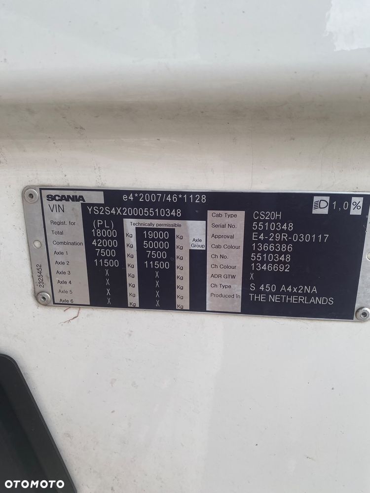 Scania S 450 - 4