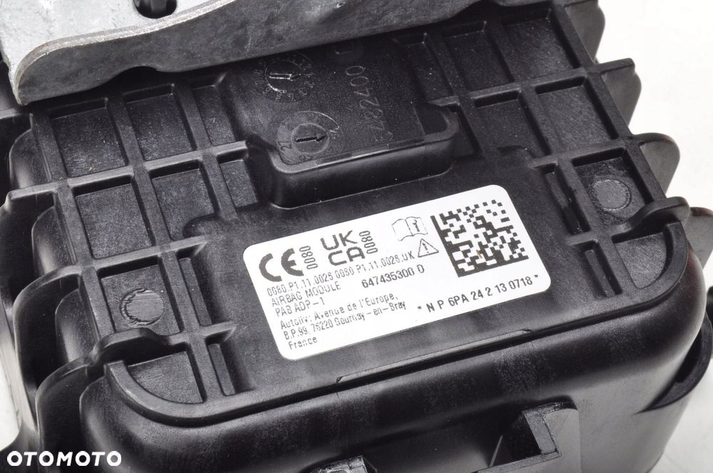 NISSAN JUKE II F16 PODUSZKA AIRBAG PASAŻERA 24R 647435300D - 4
