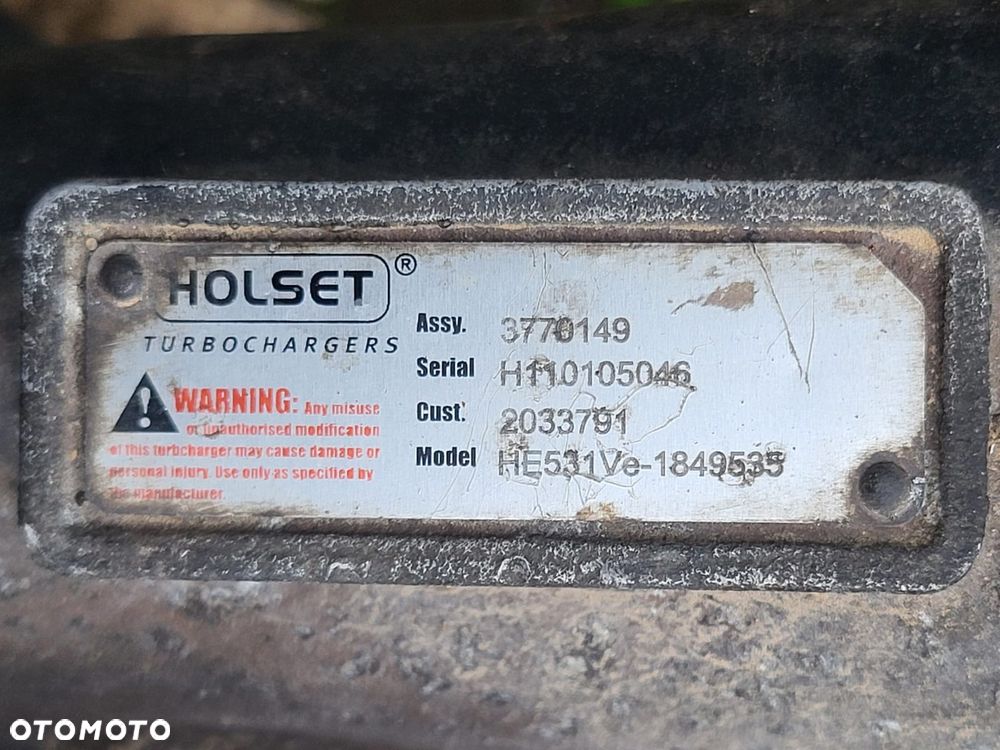 3770149 HE531Ve-1849535 TURBOSPREZARKA SCANIA TURBINA HOLSET VTG - 2