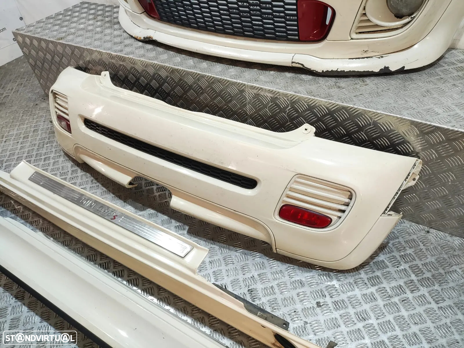 Kit Completo Exterior Mini Cooper One JCW John Cooper Works R56 R55 Clubman R57 Cabrio R58 Roadster R59 Coupe - 7