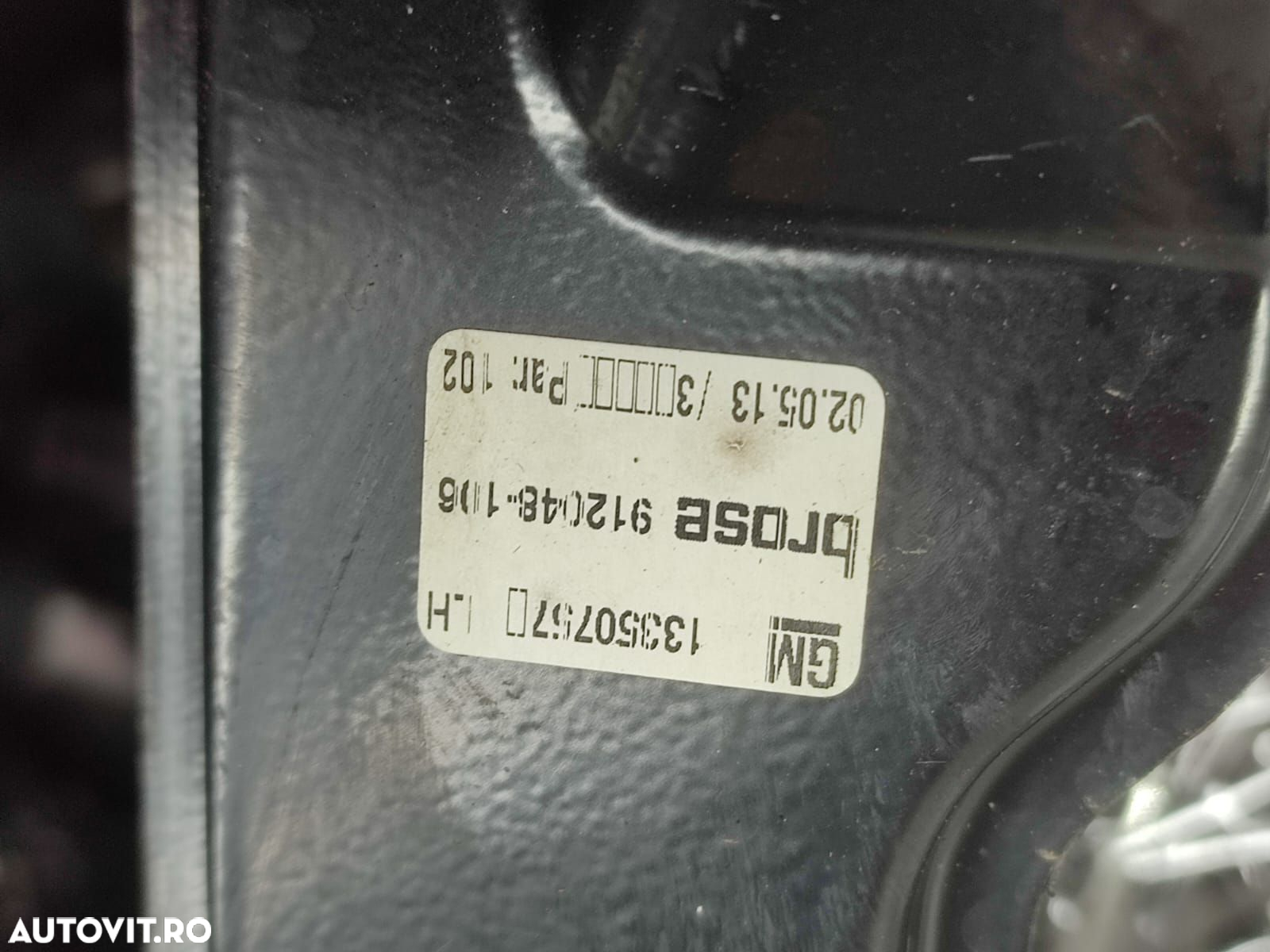 Macara geam stanga fata 13350757 Opel Astra J [2009 - 2012] 1.7 cdti - 2