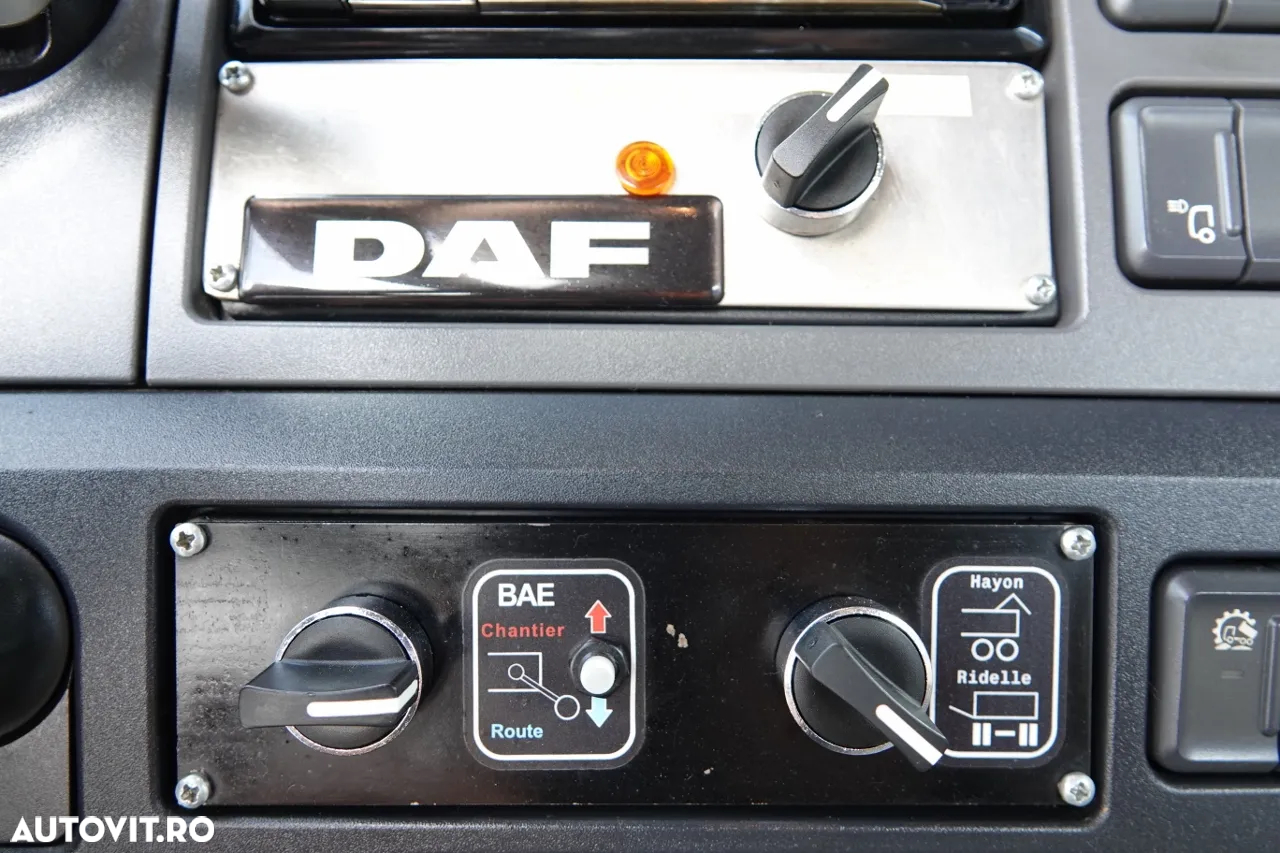 DAF CF 460 / 6x4 / BASCULANTE / HYDROBOARD / HYDROCLAP / EURO 6 / AN 2016 / PNEURI 100% / - 34