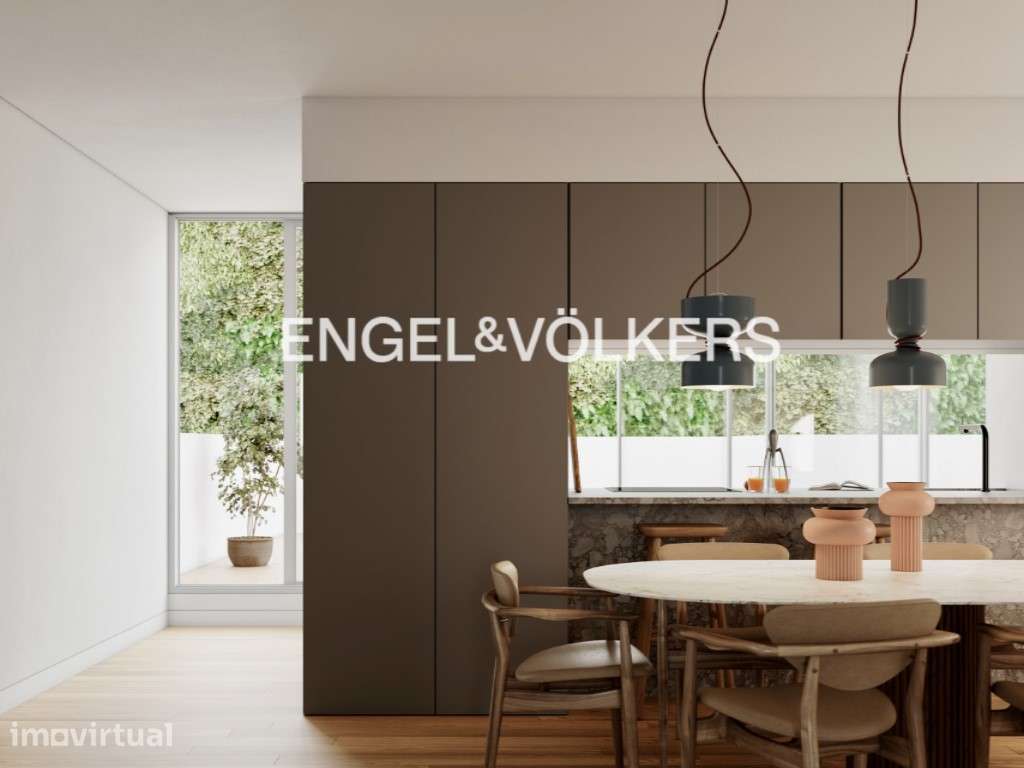 Refúgio Urbano de Luxo: Apartamento T2+1 na Avenida Infante Santo - Grande imagem: 3/10