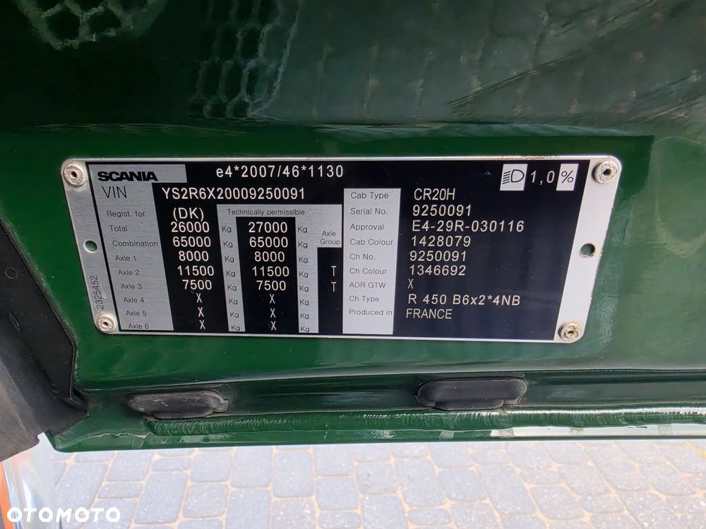 Scania R450/ Chłodnia / 6x2 / WINDA BAR 2,5T / Import Niemcy / Zadbana / PROSTO OD PIERWSZEGO WŁAŚCICIELA  / Euro 6/ Kontener Kwiatowy / - 31
