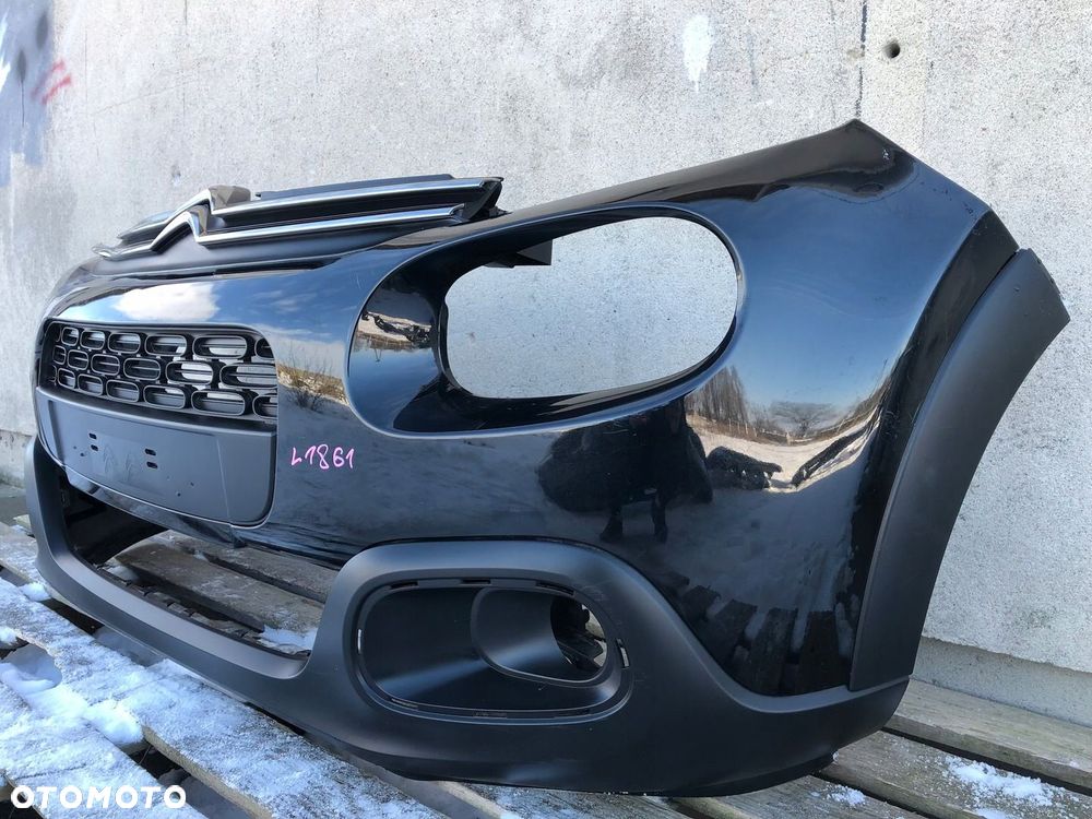 ZDERZAK PRZÓD PRZEDNI CITROEN C3 III 16-  KRATKA GRILL SPOILER 9812061577 - 3