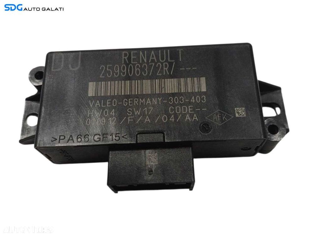 Unitate Modul Calculator PDC Senzor Senzori Parcare Renault Megane 3 2008 - 2015 Cod 259906372R [L6736] - 1