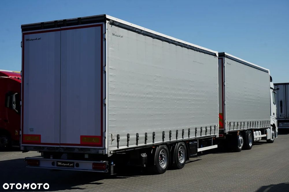 Mercedes-Benz ACTROS 2545 / ZESTAW TANDEM 120 M3 / PRZEJAZDOWY / BIG SPACE / WIELTON - 6