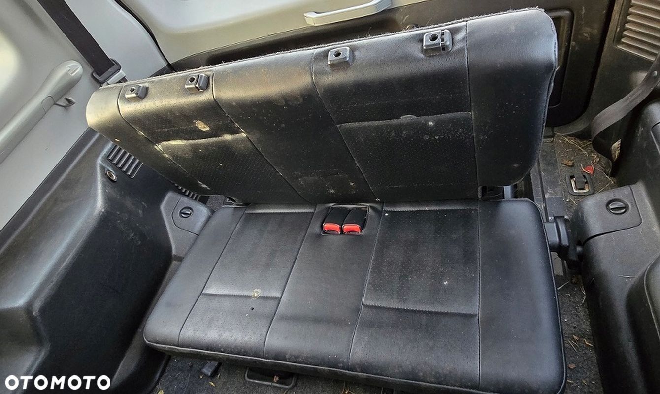 FOTELE TYŁ TYLNE III-RZĄD SKÓRZANE SKÓRA MITSUBISHI PAJERO 3 III 99-06r - 1