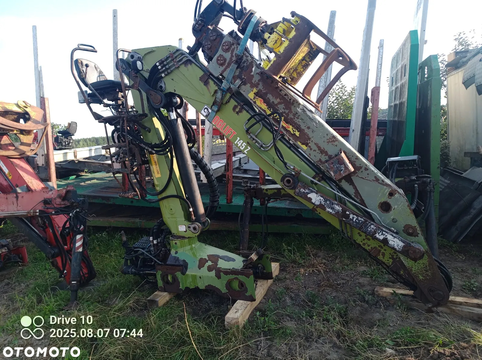 Hds Loglift 145ZT95 do drewna drzewa lasu dźwig żuraw - 2