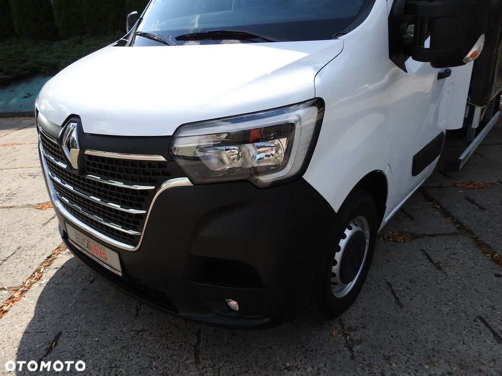 Renault MASTER PLANDEKA 10 PALET WEBASTO KLIMATYZACJA TEMPOMAT LEDY PNEUMATYKA  165KM - 19