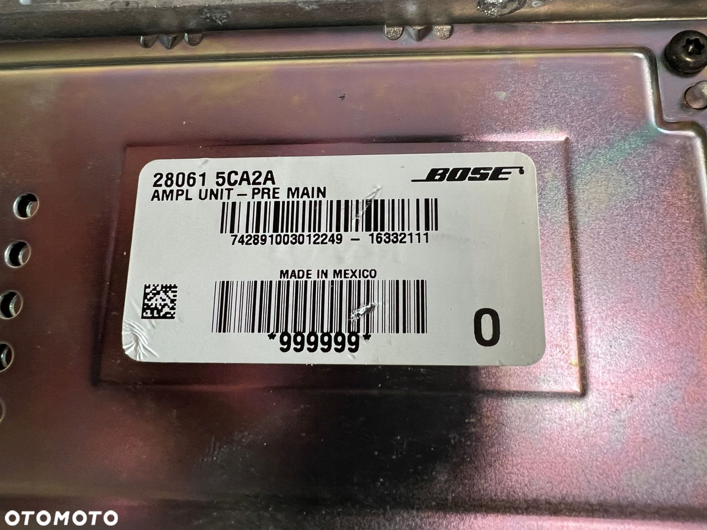INFINITI Q50 WZMACNIACZ BOSE 280615CA2A - 4