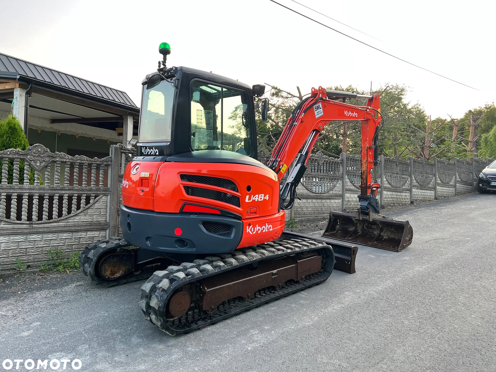 Kubota U48-4 * Koparka Gąsienicowa Kubota U48 * 5 Ton * Zerowy Obrys * Stan IDEALNY * - 4