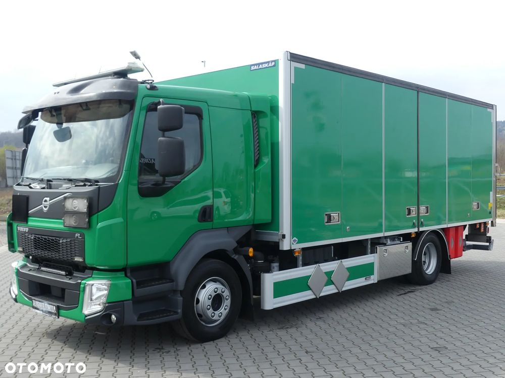 Volvo FL 16.250 / EURO 6 / KONTENER + WINDA / OTWIERANY BOK / - 3