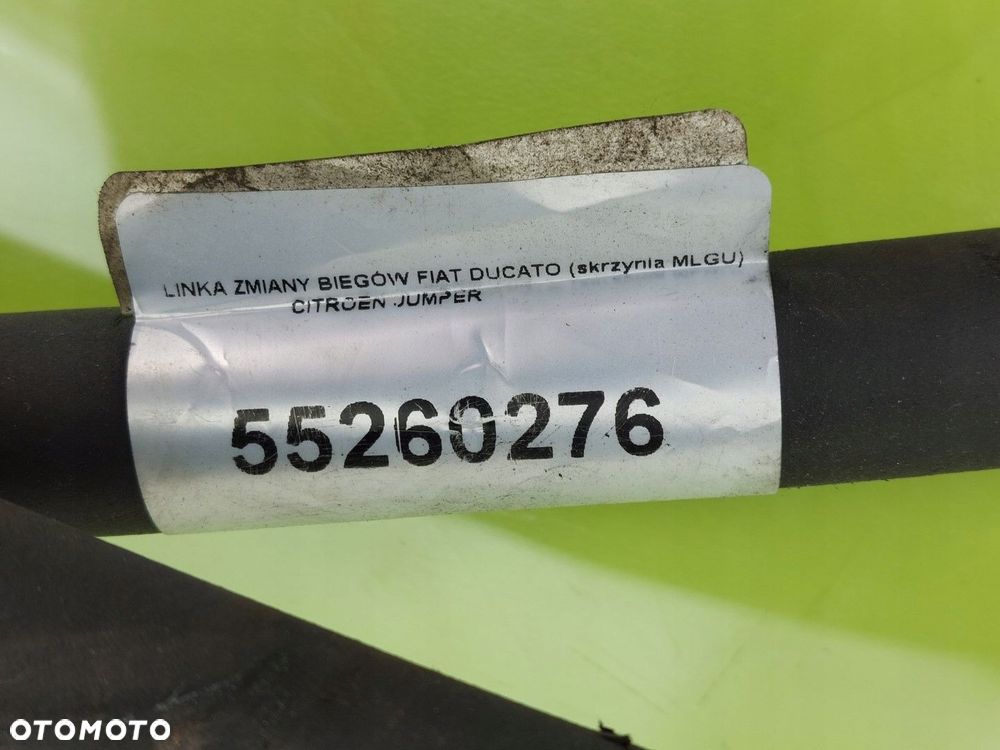 Mechanizm zmiany biegów lewarek Fiat Ducato III 2007- 2,3 JTD 553461650 - 7