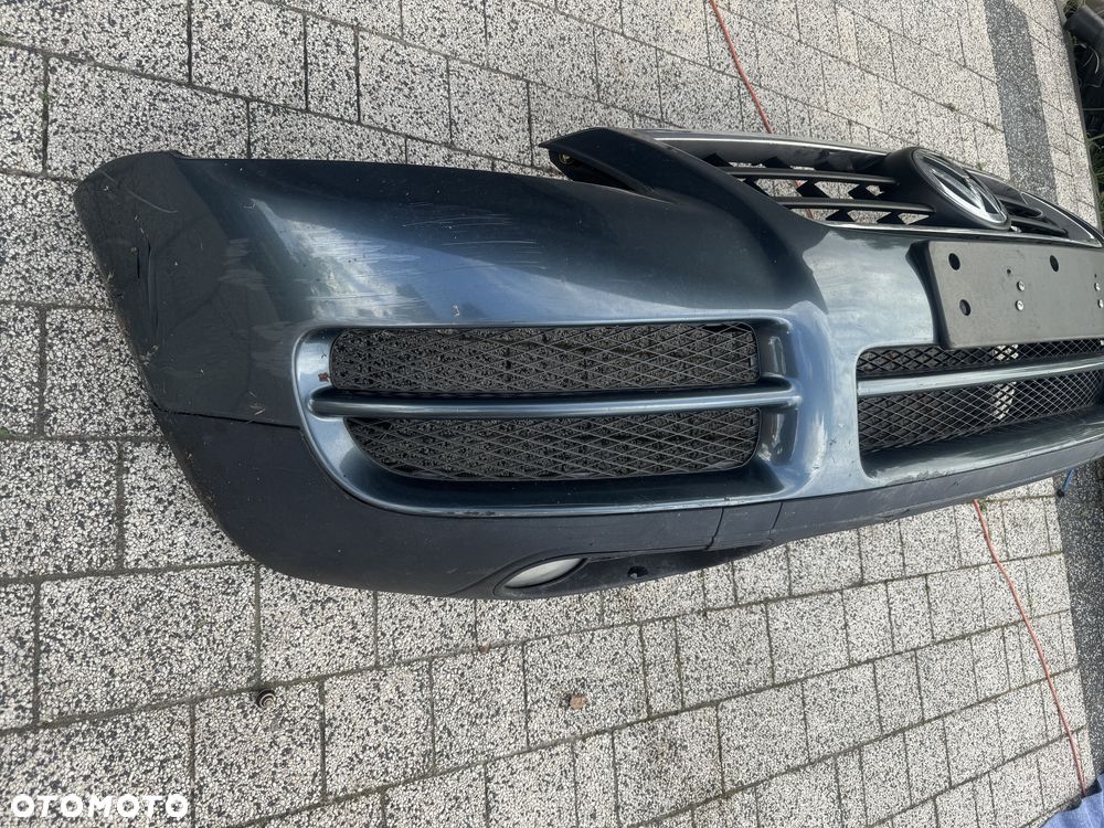 VW TOUAREG 7L LD7V ZDERZAK PRZOD KOMPLETNY - 5