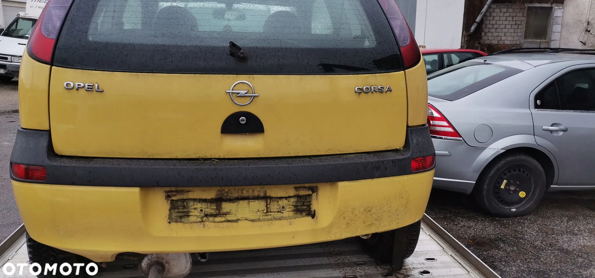 OPEL Corsa C maska zderzak blotnik drzwi - cala na czesci Y40a - 5