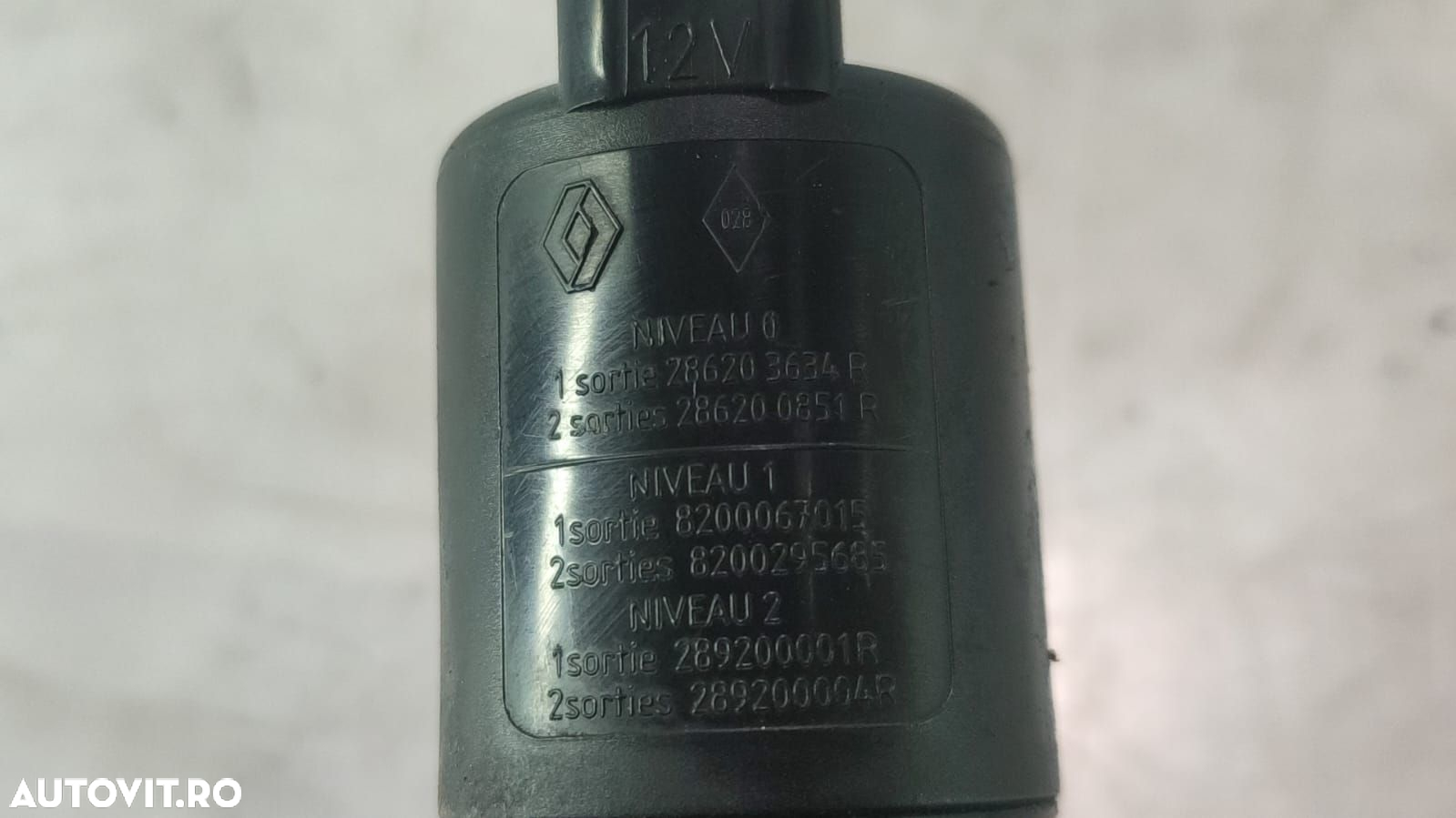 Pompa spalator parbriz 286203634r Dacia Logan 2 [2013 - 2016] - 3