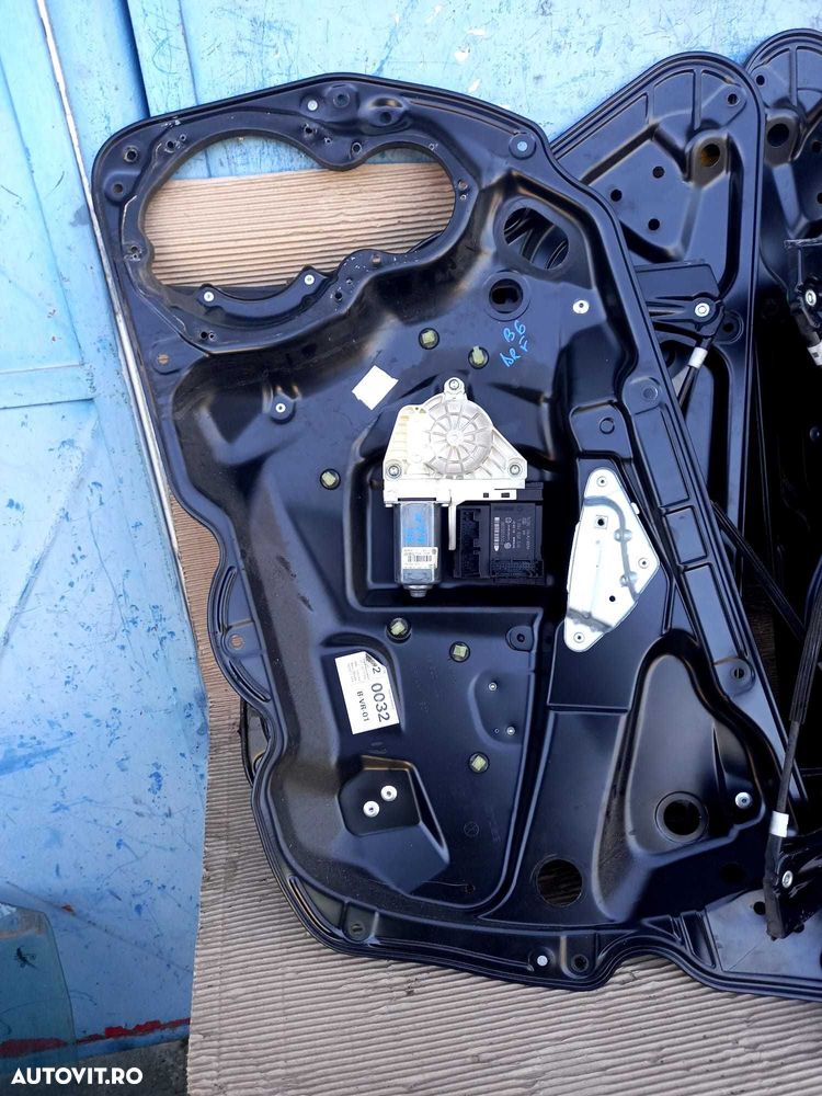 Vw Passat B6, ansamblu macara motoras deschidere geam portiera - 4