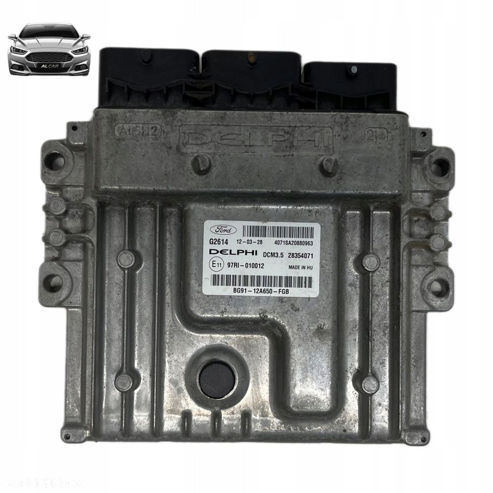 STEROWNIK SILNIKA 2.0 TDCI FORD MONDEO MK4, S-MAX MK1 LIFT BG91- 12A650-FGB - 1