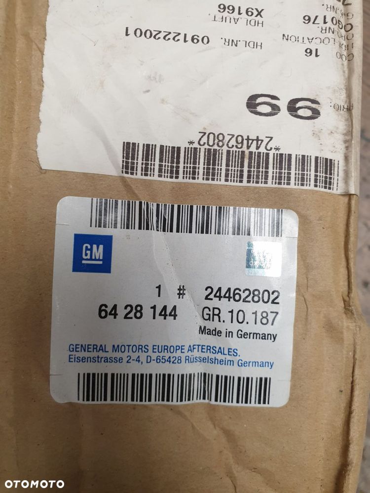 Osłona lusterka Opel Astra G / Zafira A  GM 24462802 - 9