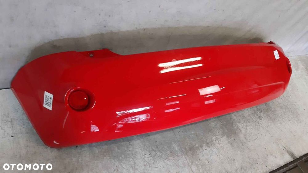 $ ZDERZAK TYŁ TYLNY DO FORD FIESTA MK6 VI LIFT FL HB KOD KOLOR K2 CZERWONY - 4