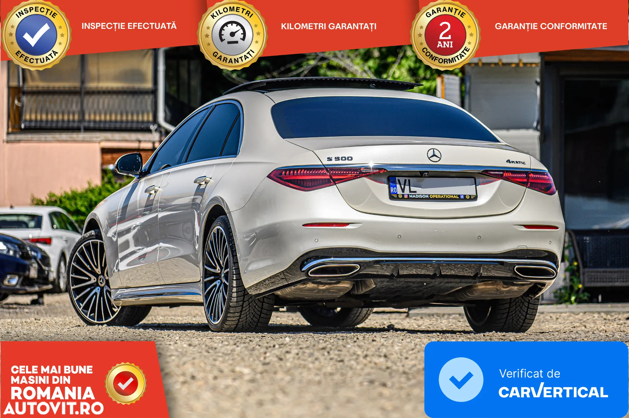 Mercedes-Benz S 500 4MATIC MHEV Long Aut. - 3