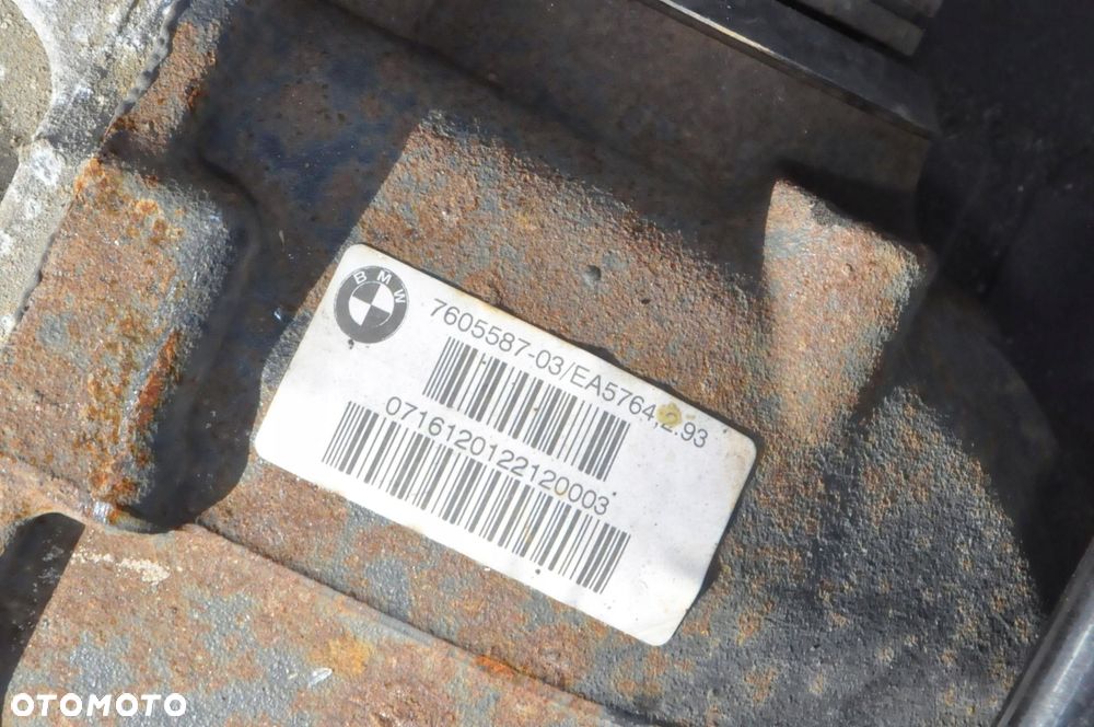 BMW F20 F21 2.0D ZAWIESZENIE BELKA TYŁ + PÓŁOSIE + MOST 7605587 2.93 - 5